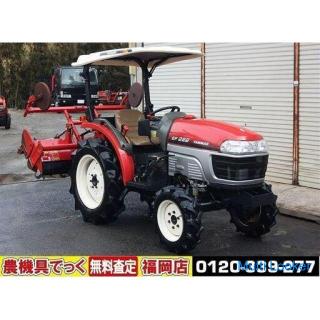 Yanmar Tractor EF222 22 HP Power Steering Automatic Horizontal Double Speed Reversal One Touch Hitch