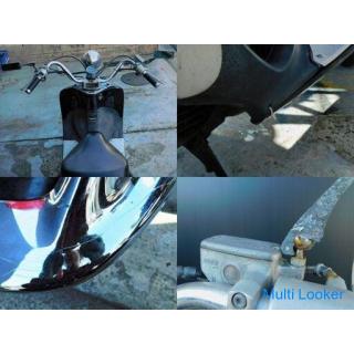 Moped HONDA Joker 50 AF42 Engine good idling stable Black Petit Wild one ♪ Mileage display 24.669 km