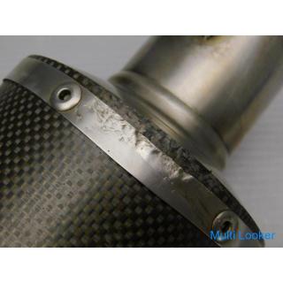 Yoshimura Cyclone Racing Muffler Titanium Exhaust Carbon Silencer GSX-R1100 GU75A Outside