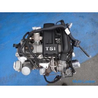 VW Golf Variant 1KC etc. Engine body model DBA-1KCBZ Motor model: CBX 44.600 Km. [6296]