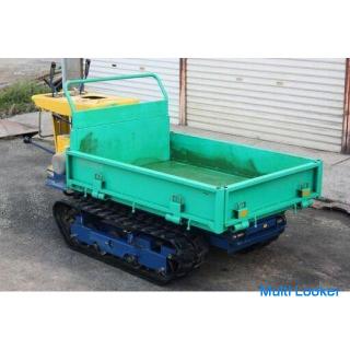 Chikusui Canycom Crawler Carrier BC615LD Hydraulic Dump Hydraulic Lift Carrier Gasoline 6HP Loading 