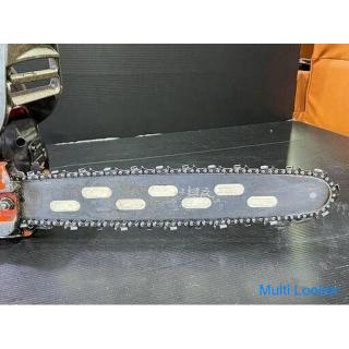 [Tomakomai Banana] Used Husqvarna Engine Chainsaw 50.1cc 346XP Engine start good Operation confirmed