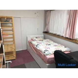 The total initial cost is only 10,000 yen! You can move in immediately. 6 minutes walk from the stat