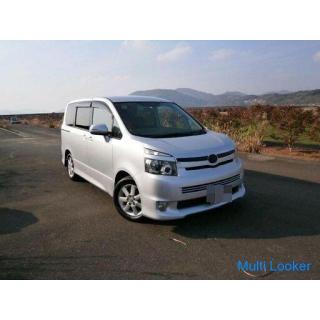 Toyota Voxy ZS ★ Navi ★ Aluminum ★ Aero ★ Vehicle inspection with 2 years ★ High quality car ★