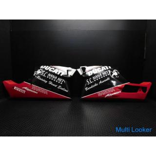 [Evaluation A] Shipping fee 8000 yen ◆ Ducati 749S External exterior full cowl set Upper under side 