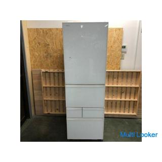Toshiba Non-Freon Refrigerator Capacity 411L Refrigerator 306L Freezer 105L GR-419GXVS (EW) Made in 