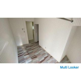 With free rent! A spacious private room with a key!