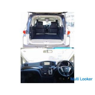 Nissan Elgrand 250 HS 7-seater! !! The lowest price in the company loan industry! !!