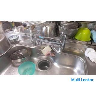 We accept replacement of kitchen faucets, faucets with water purifiers, built-in faucets, washbasin 