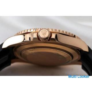 Unworn Rolex Yacht-Master 40mm | Rainbow Gem Bezel | Pave Diamond | Rose Gold | 116695SATS