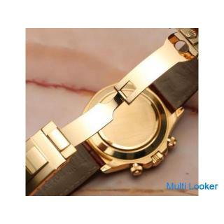 Rolex Daytona 116518 18k Yellow Gold White Dial