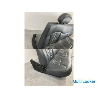 Good Condition No Tear 2002 Chevrolet Silverado 1500 LT C15753 Genuine Second Seat Bench Seat Black 