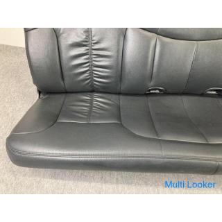 Good Condition No Tear 2002 Chevrolet Silverado 1500 LT C15753 Genuine Second Seat Bench Seat Black 