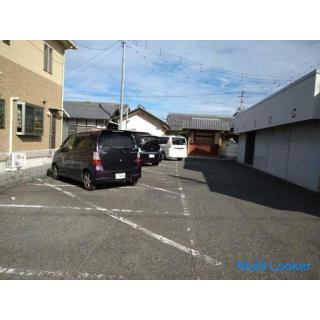 Monthly parking lot renewal fee, deposit, key money 0 yen