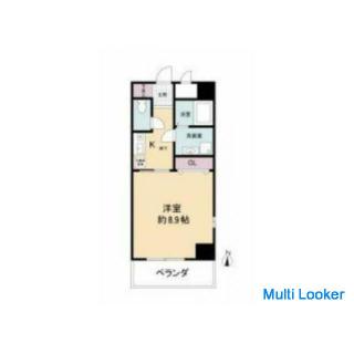 Easily live alone! Pets are allowed! Key money is 0 yen!
