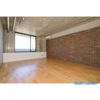 An overseas-style, super-emotional room! Key money is 0 yen!