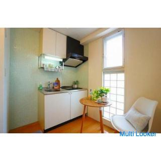 I want to live alone in a room like this! With a counter disc that is too fashionable! [Shikikin key