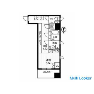 I want to live alone in a room like this! With a counter disc that is too fashionable! [Shikikin key