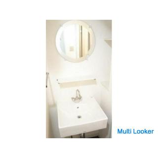Those who wish to have a bathroom TV will be newly established! Popular white-based room! No key mon