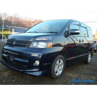 Toyota Voxy Z switchable 4WD AT mileage 128200km