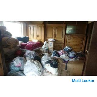 Collecting unneeded items Organizing relics Cleaning up the house Cleaning up the trash