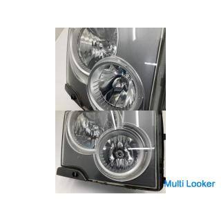 Good product Lighting OK No cracks LM44 Range Rover Genuine HID headlight Left and right set XBC 000