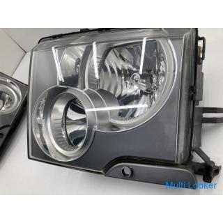 Good product Lighting OK No cracks LM44 Range Rover Genuine HID headlight Left and right set XBC 000