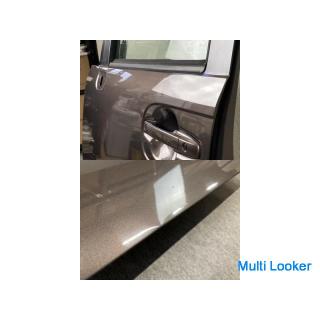 2012 Honda N-BOX genuine left front door passenger side YR593P premium bronze pearl brown maroon