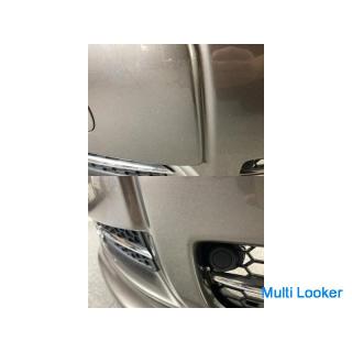 No crack Volvo S80 AB series Genuine front bumper with fog sensor 472 Oyster Gray M Gray