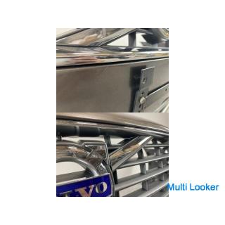 No crack Volvo S80 AB series Genuine front bumper with fog sensor 472 Oyster Gray M Gray