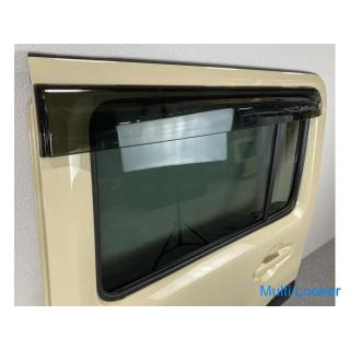 No dent 2020 MR92S Hustler hybrid genuine left rear door panel trim ZVG chiffon ivory M mileage 6.48