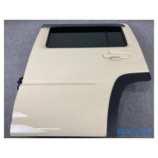 No dent 2020 MR92S Hustler hybrid genuine left rear door panel trim ZVG chiffon ivory M mileage 6.48