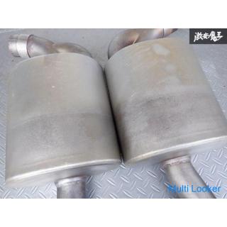 External product Porsche 981 Cayman S Stainless muffler Instant delivery Use OK