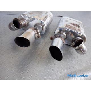 External product Porsche 911 993 Carrera previous term stainless steel muffler rear piece instant de