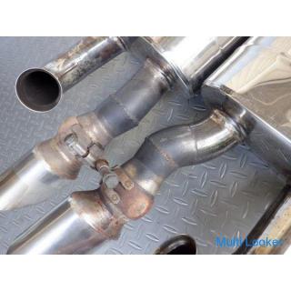 External product Porsche 911 993 Carrera previous term stainless steel muffler rear piece instant de