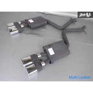 Lorinser Mercedes W222 S550 S class muffler 4 pieces out Instant delivery