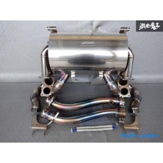 Good condition! !! J-WOLF Ferrari 430 Scuderia ABA-F430SC Stainless Steel Variable Valve Muffler Ins