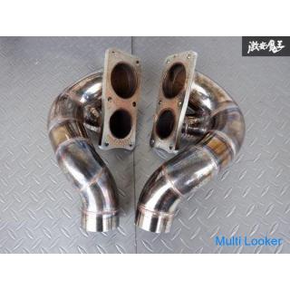 Good condition! !! J-WOLF Ferrari 430 Scuderia ABA-F430SC Stainless Steel Variable Valve Muffler Ins
