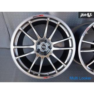 Beauty products! !! ENKEI GTC01 20 inch 10.5J +18 5 hole PCD114.3 2 pcs set Z33 Z34 Fairlady Z Skyli