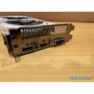 ASUS GeForce GTX 1050 Ti mounted graphic board DUAL-GTX1050TI-4G used - operation OK