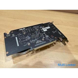 ASUS GeForce GTX 1050 Ti mounted graphic board DUAL-GTX1050TI-4G used - operation OK