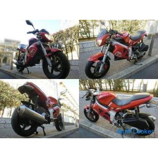 ★ Rare! GILERA DNA 180 Met Inscooter LeoVince Muffler In translation ★