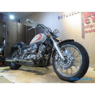 YAMAHA Dragstar 400 Off-White 4TR 1996 model 17.706 km. 400cc Production American motorcycle