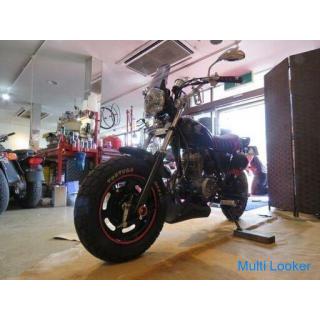 HONDA APE 50 AC16 50cc 3.037 km. Black! Full Custom Moped Original Mini Bike