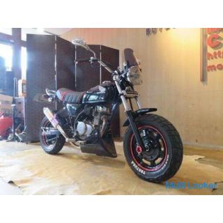HONDA APE 50 AC16 50cc 3.037 km. Black! Full Custom Moped Original Mini Bike