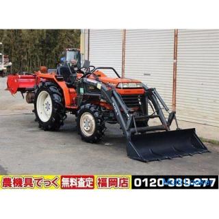 Kubota Tractor L1-255 25hp 4WD Backup Monro Front Loader [Agricultural Equipment Deck] [Tractor]