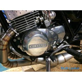 Restoration Kawasaki KH250 Ketch Domestic products For those who like old motorbikes