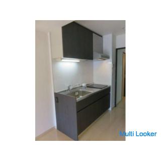 [Higashimikuni Station] Sunny south facing / with auto lock / separate bath and toilet