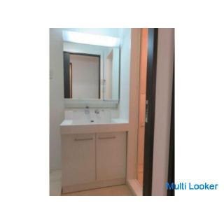 [Higashimikuni Station] Sunny south facing / with auto lock / separate bath and toilet