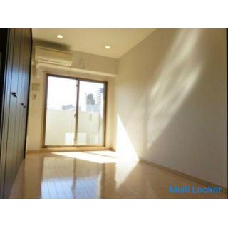 [Higashimikuni Station] Sunny south facing / with auto lock / separate bath and toilet